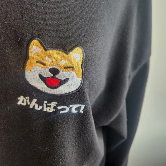 American Apparel Shiba-inu Sweatshirt Size Large - Picture 2 of 10
